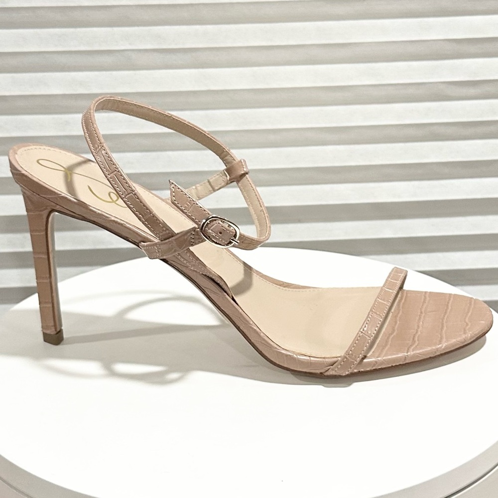 🌸SAM EDELMAN🌸 Maple Sugar Leather Doran Strappy Sandal Size: 11M - Picture 2 of 10